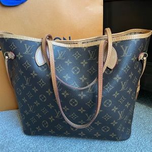 Louis Vuitton NeverFull MM Monogramed